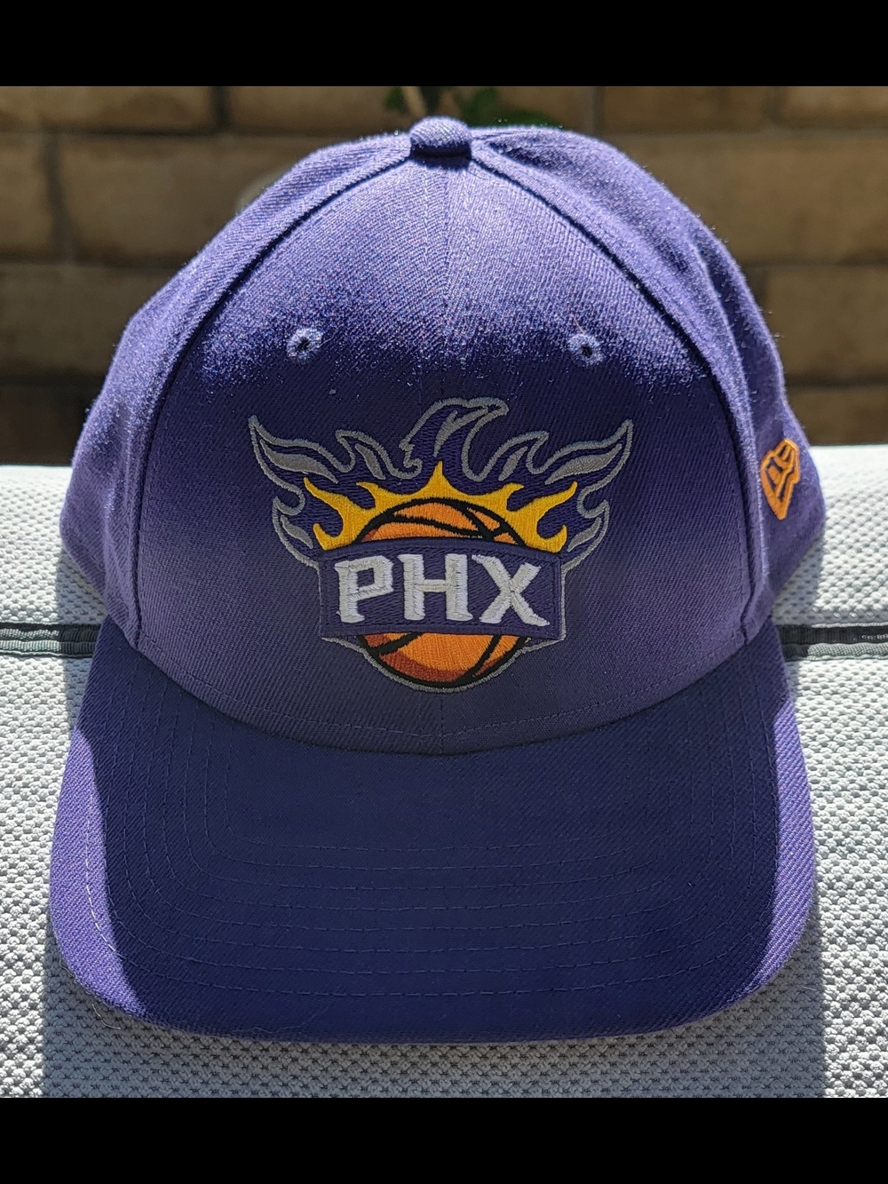 New Era Purple Phoenix PHX Basketball Snapback Hat
